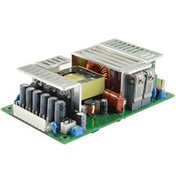 Cui Inc AC to DC Power Supply, 90 to 277V AC, 24V DC, 225W, 9.38A, Chassis VOF-225-24